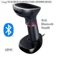 TAZGA TSC QR-9610 BT 2D KABLOSUZ STANDLI USB BARKOD OKUYUCU - 1